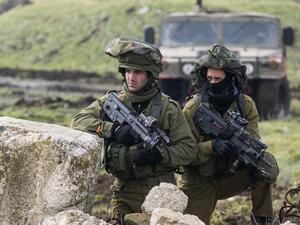 Israeli soldiers near border with Gaza (AFP/File Photo)	