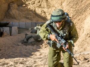  Israeli forces opened fire on lands in the Khan Younis district of southern Gaza (AFP/File Photo)