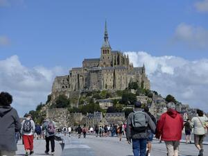 Mont-Saint-Michel, France (AFP/File Photo)	