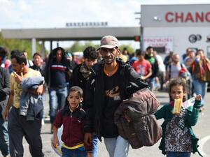 The US accepted 10,000 Syrian refugees before October 1. (AFP/File)