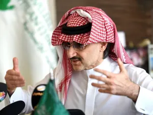 Founded in 1980 by Saudi Prince Alwaleed Bin Talal, Kingdom Holding Company (KHC) is one of the world’s most successful and diversified business organizations. (AFP/ Fayez Nureldine)