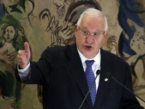 President Rivlin insisted that Iran cannot be allowed to threaten the very existence of Israel. (AFP/File)