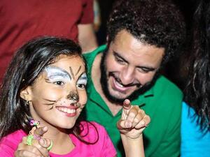 أحمد الفيشاوي وابنته