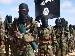 A file photo of al-Shabaab fighters in 2012. (AFP/Mohamed Abdiwahab)