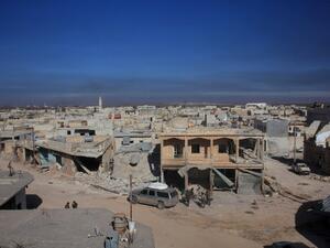 An aerial view of Aleppo. (AFP/File) An aerial view of Aleppo. (AFP/File)