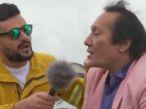 رد فعل علي الحجار بعد معرفته حقيقة مقلب رامز بيلعب بالنار