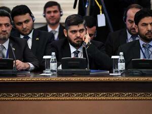 اشترط علوش الوفاء بوعود أستانا لذهاب وفد المعارضة السورية المسلحة إلى المفاوضات في جنيف