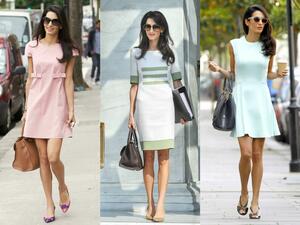 Amal has fashion blogs written about her style all over the internet. (Seema Kukadia)