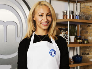 Amelle Berrabah has teamed up with Sky to host a new culinary show called 'Guess Who's Coming to Dinner'. (www.digitalspy.com)