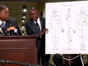 شاب أسود قتلته شرطة كاليفورنيا أصيب بثماني رصاصات من الخلف 