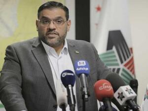  رئيس الائتلاف السوري المعارض أنس العبدة