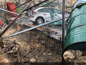 الانهيارات تركزت في حي وادي حلوة قرب الأقصى