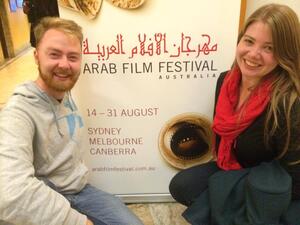 Fans of Arab films attend the festival. (Facebook)