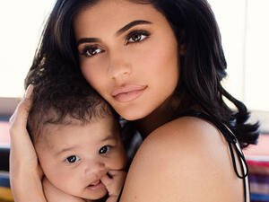 she gave birth to her daughter Stormi on 1 February this year (Source: kyliejenner / Instagram ) 