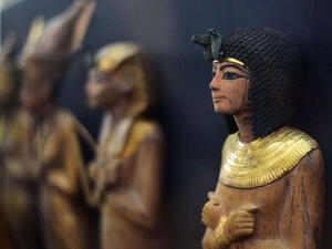 The US returned dozens of Egyptian artifacts that were smuggled out of the Middle East. Image used for illustrative purposes. (AFP/File)