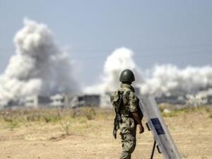 "Our security forces gave the necessary response and will continue to do so," Davutoglu told Merkel in a telephone conversation. (AFP/File)