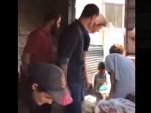 الأسد يزور جرحى الجيش السوري