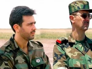بشار الأسد وشقيقه ماهر