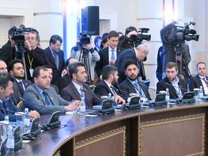 الاجتماع اليوم الأول بين ممثلي #المعارضة السورية والنظام منذ مؤتمر سوتشي للحوار الوطني