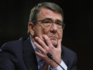 Carter will meet with American troops stationed in Jordan. (AFP/File)