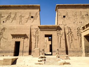 A Pharaonic-era temple is seen in Aswan, Egypt. (Shutterstock)