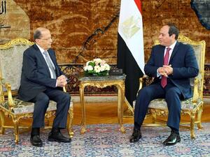 السيسي وعون 