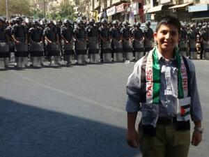 الطفل يبلغ من العمر ١٣ عاما ومعروف بدفاعه عن القدس والقضية الفلسطينية 