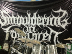 Smouldering in Forgotten posts pictures of their rehearsals and merch on twitter. (Twitter)