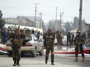 وقع الجمعة الماضية هجوم انتحاري بسيارة مفخخة ضد موكب لقوات أجنبية شرق العاصمة الأفغانية كابل 