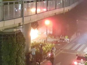  أغلبية المصابين الذين نُقلوا إلى المستشفيات بعد التفجير، سياح صينيون