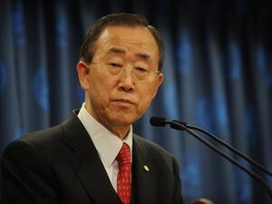 الأمين العام للأمم المتحدة بان كي مون 