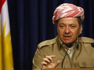 تعهد البارزاني باستمرار الحرب ضد تنظيم داعش حتى القضاء عليه - أرشيف