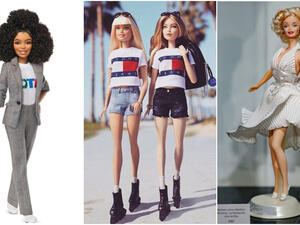 كايلي جينر وكيم كارداشيان وريهانا على شكل دمية "باربي"