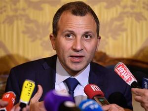 Bassil claimed that Abbas promised him to work quickly to provide a piece of land for Lebanon in East Jerusalem (AFP/File)