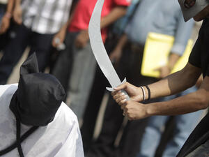A file photo of a beheading in Saudi Arabia. (AFP/File)