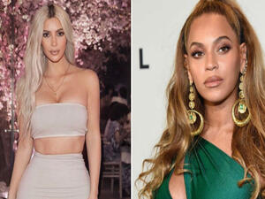 بيونسية وكيم كارداشيان (instagram.com)