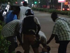 قوات الأمن اشتبكت مع المسلحين وسمع صوت تبادل إطلاق النار