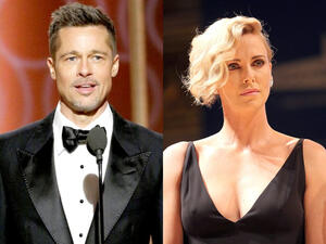 براد بيت وتشارليز ثيرون