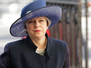 رئيس الوزراء البريطانية تيريزا ماي