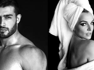 بريتني سبيرز وحبيبها سام أشقري