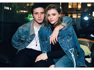 بروكلين بيكهام وحبيبته كلوي جريس (instagram.com/brooklynbeckham)