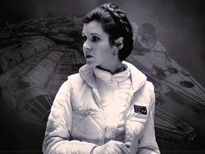 Carrie Fisher as Princess Leia in Star Wars. (File Photo) 