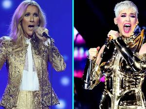 كايتي بيري وسيلين ديون