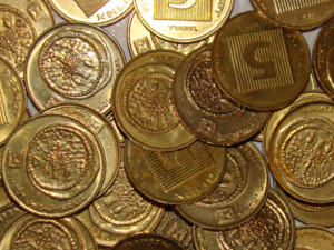 Shekels are not edible. (Shutterstock)