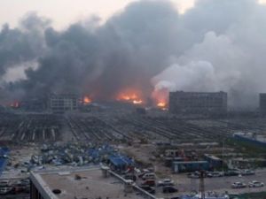 انفجارات تيانجين في الصين