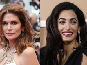 Will Cindy Crawford's new bestie and fashion icon Amal Clooney star in Cindy's show on "model wars"? (Siol.net)