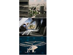 Dubai's flying taxi. (TA) Dubai's flying taxi. (TA)