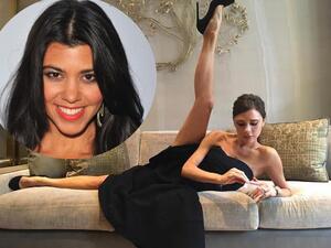 كورتني كارداشيان وفيكتوريا بيكهام