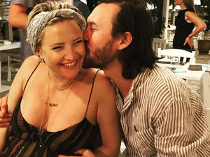 Kate Welcomed Her first child with boyfriend Danny Fujikawka (Source: katehudson / Instagram )  Kate Welcomed Her first child with boyfriend Danny Fujikawka (Source: katehudson / Instagram )