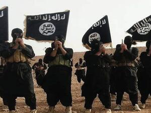 عناصر بتنظيم الدولة الاسلامية المعروف باسم (داعش) 